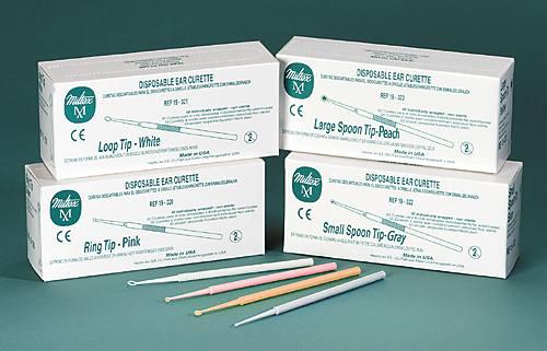 Curette Ear Disposable Ring Tip Pink ** Special Order - Non Stocked Item ** by Integra York PA, Inc. (Miltex)  ID 19-320